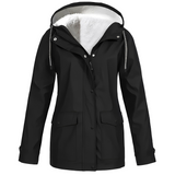 Elvira - Impermeabile con fodera in pile da donna