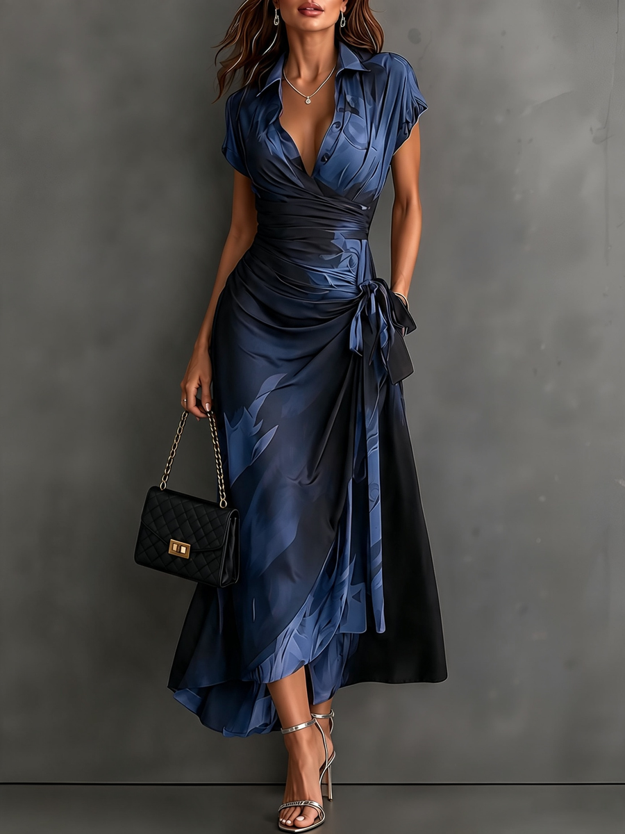 Andréa – Vestito Lungo Incrociato per Donna