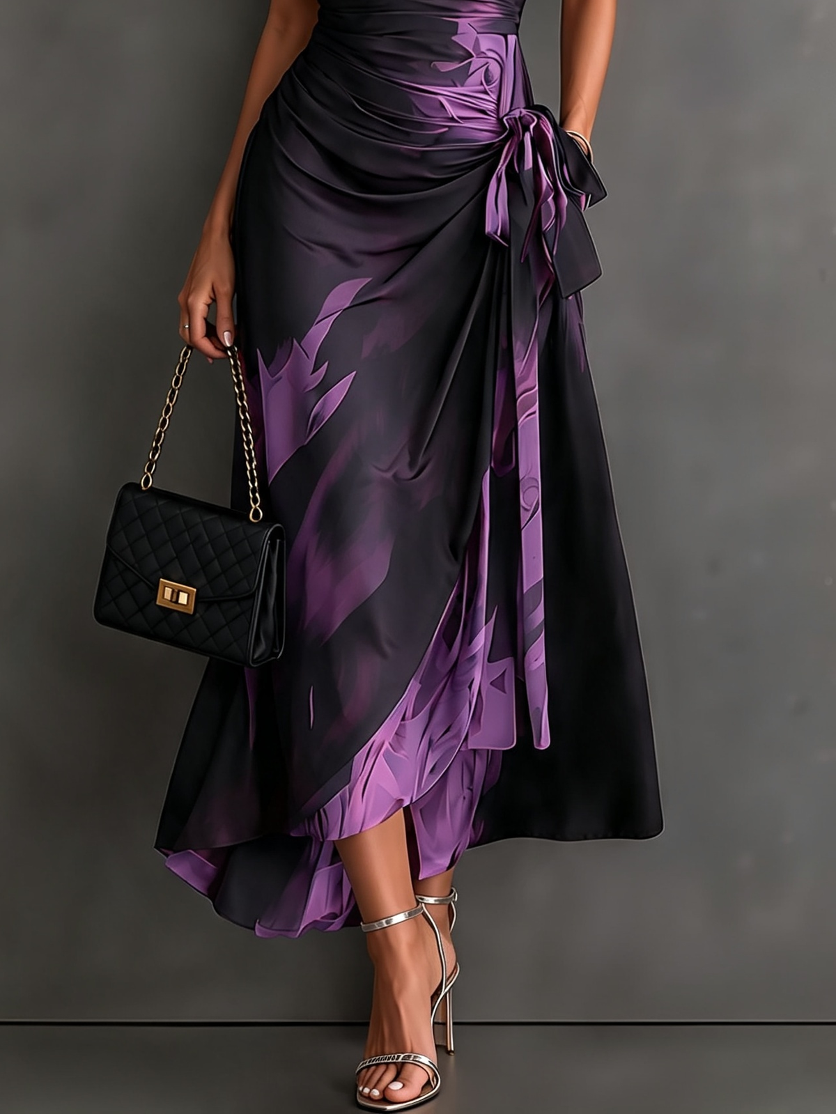 Andréa – Vestito Lungo Incrociato per Donna
