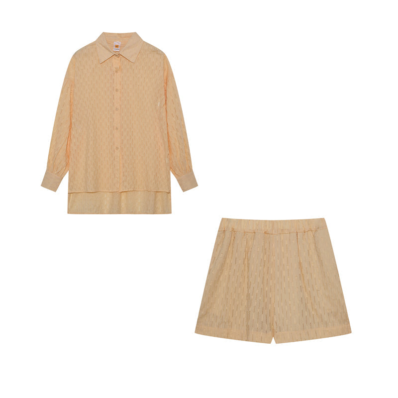 Maud | Set camicia e shorts chic