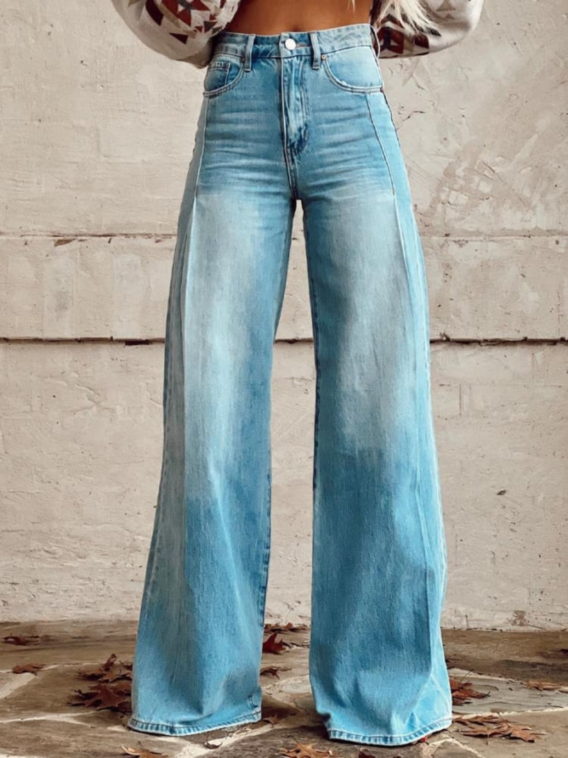 Genebra - Pantaloni larghi classici