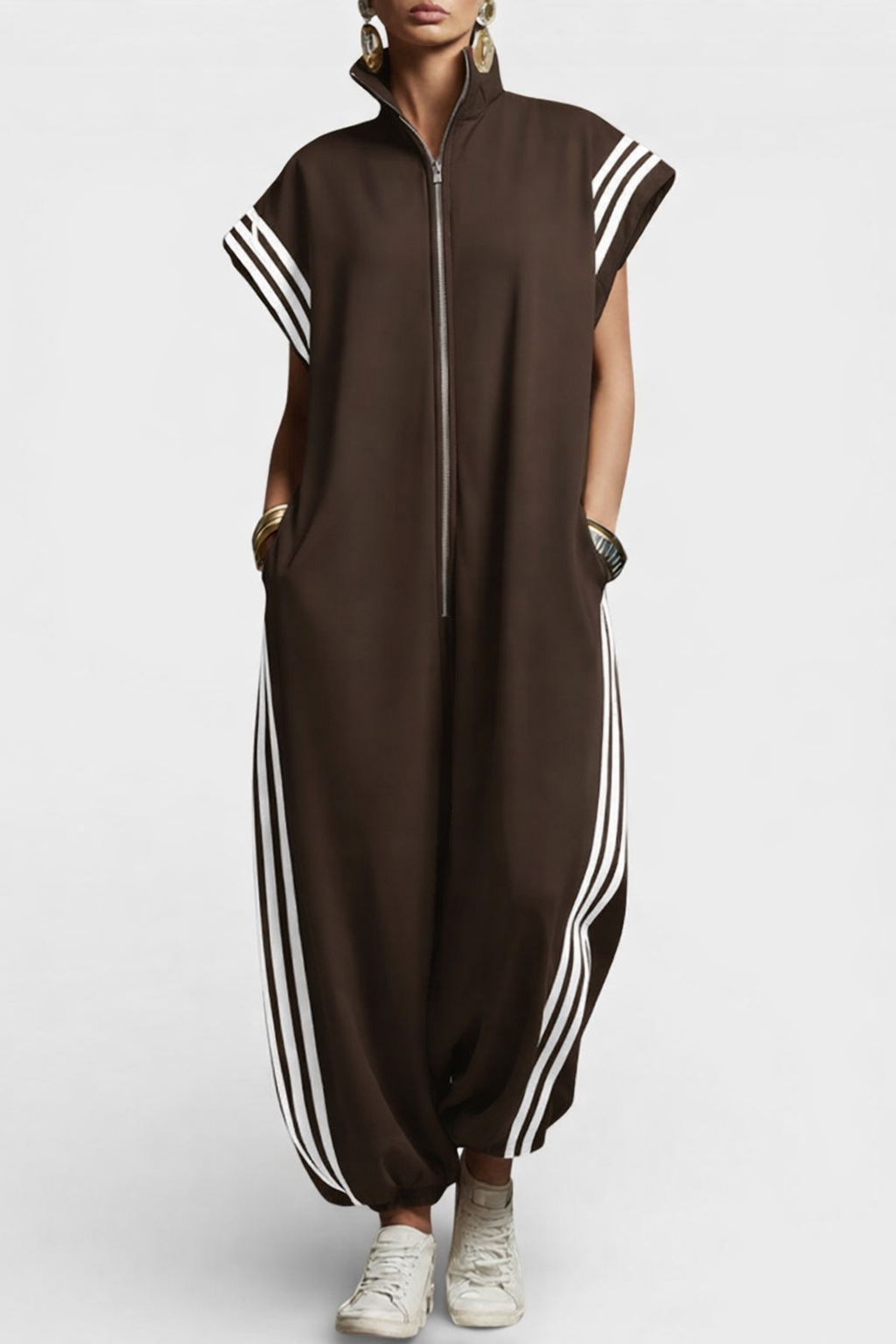 Valentina | Tuta con Collo con Zip da Donna