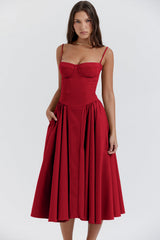 Kiki | Abito Midi Retro da Donna