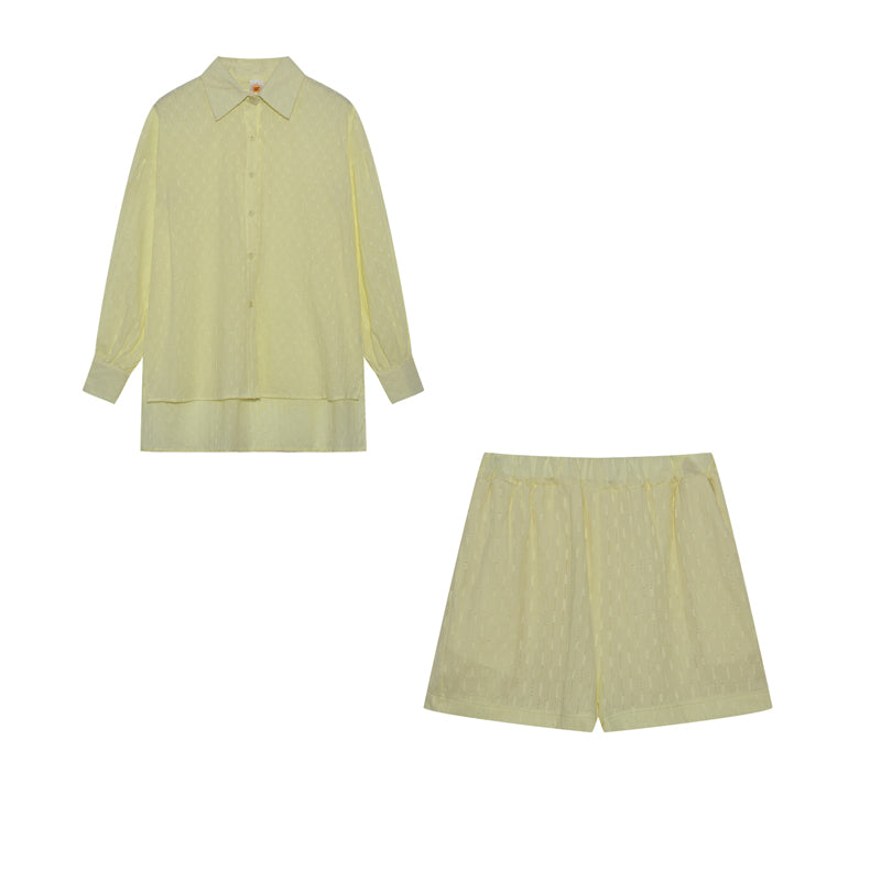 Maud | Set camicia e shorts chic