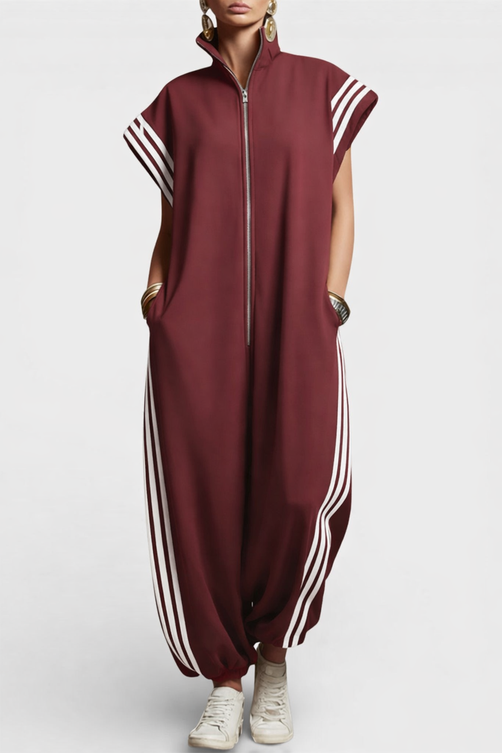 Valentina | Tuta con Collo con Zip da Donna