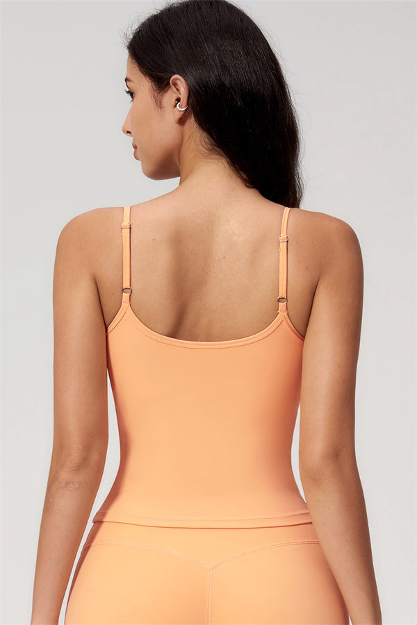 Nexus - Completo Top a Spalline e Pantaloni Corti a Gamba Larga per Donna