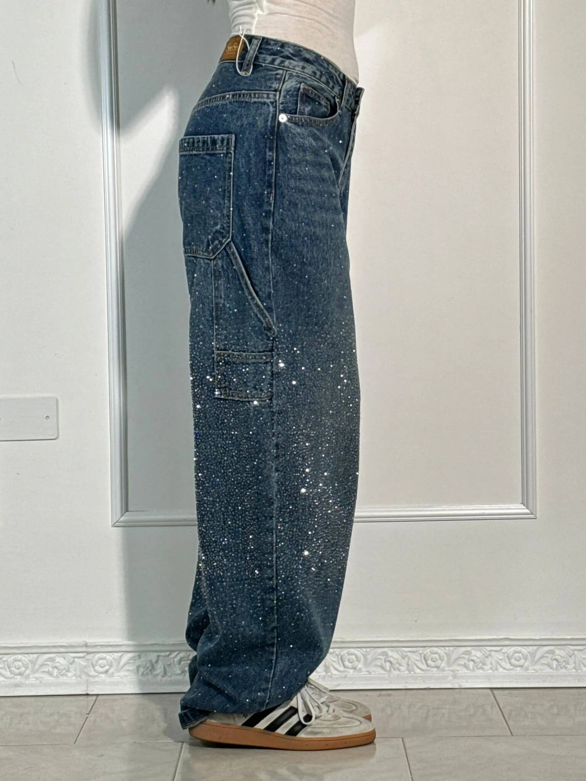 Jeans brillanti, casual e conodi