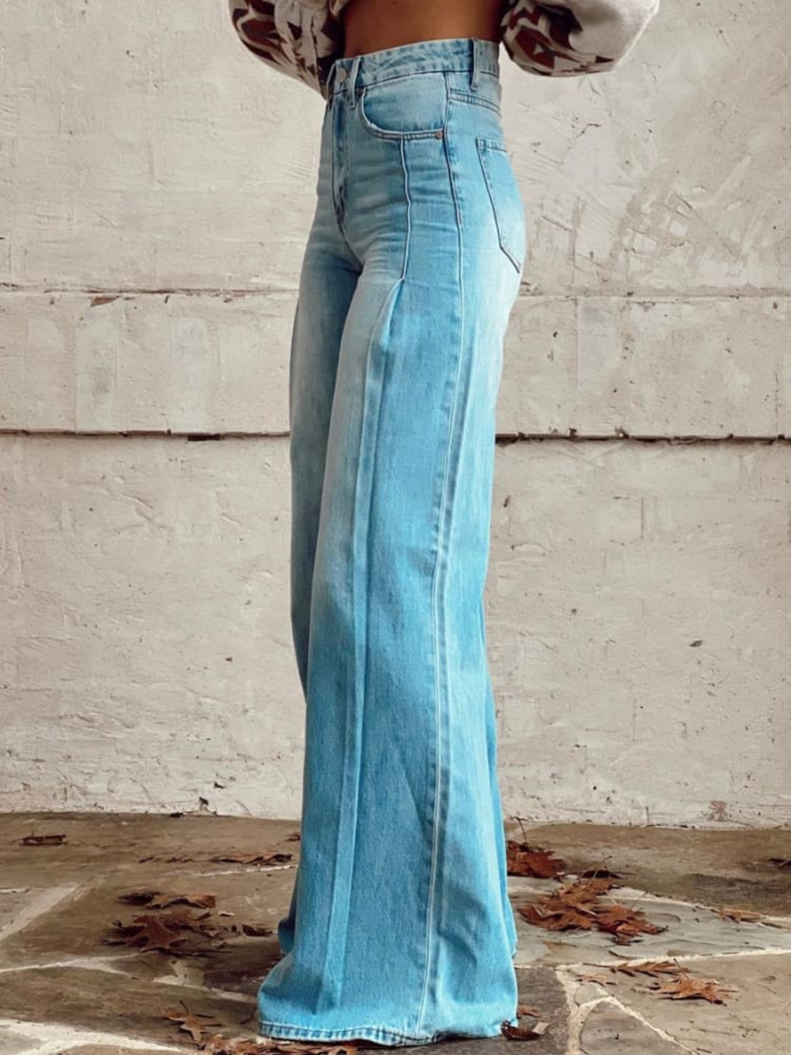 Genebra - Pantaloni larghi classici