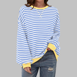 Malin | Maglione listrada con toque descontraído