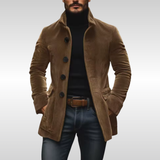 Davide - Cappotto in velluto la coste