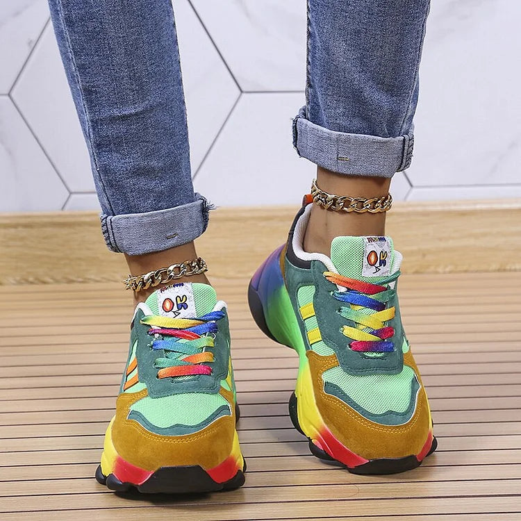 Isolina | Scarpe da Tennis Colorate Confortevoli per Donna