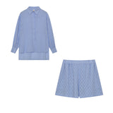 Maud | Set camicia e shorts chic