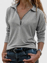 Vex™ | Maglione casual con mezza zip