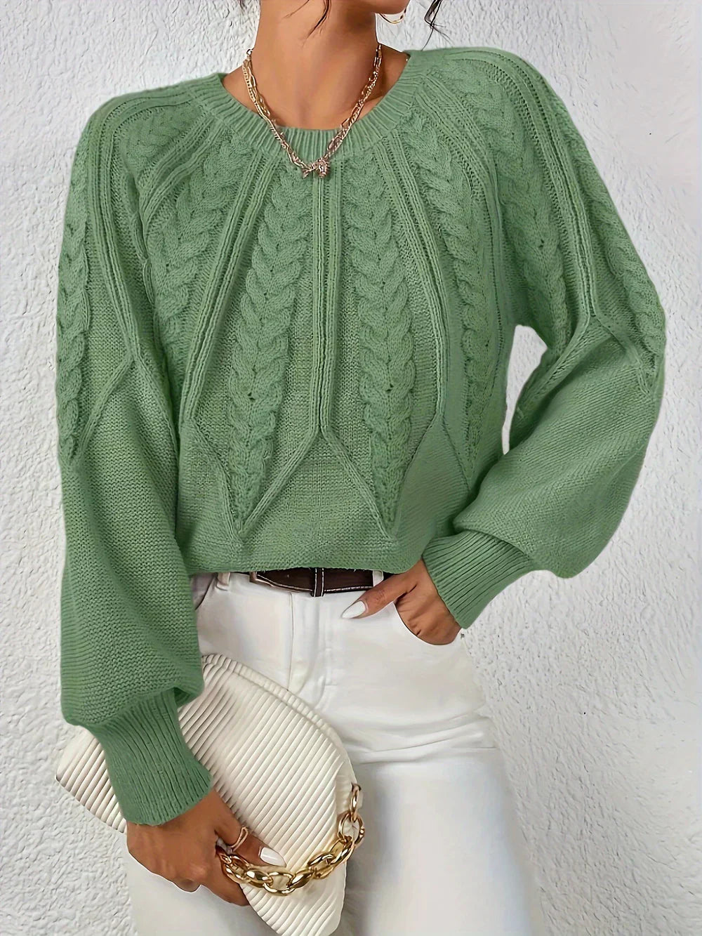 Louisa | Maglione all'Uncinetto da Donna