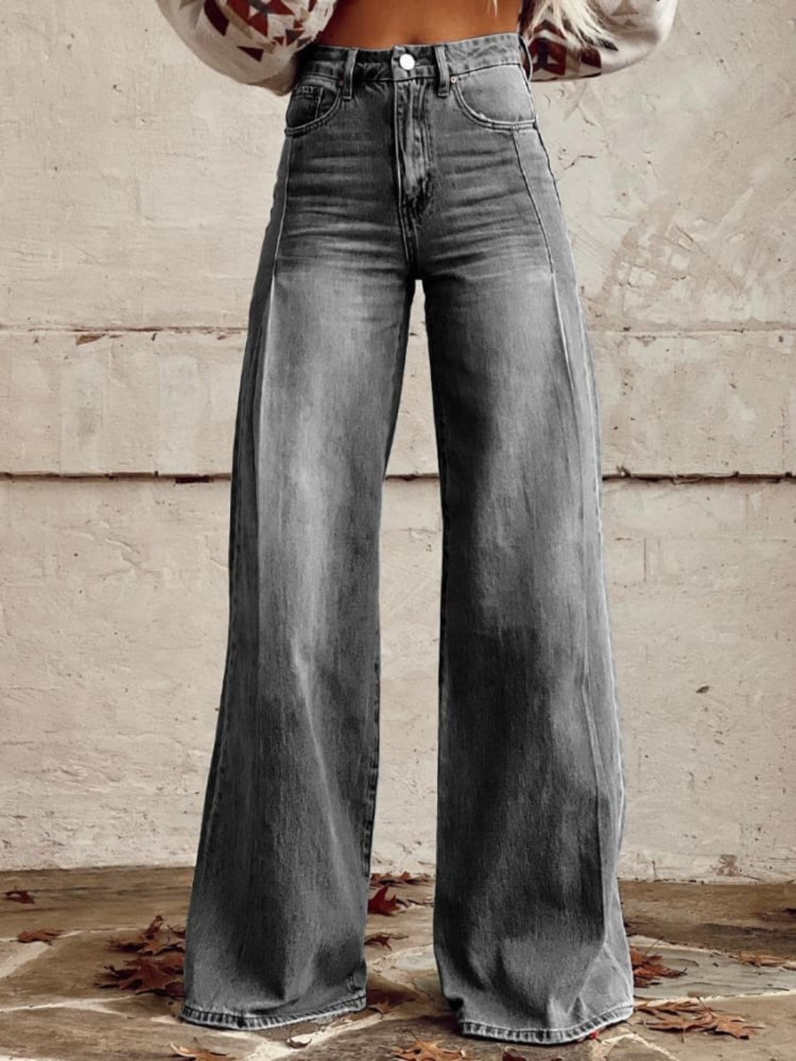 Genebra - Pantaloni larghi classici