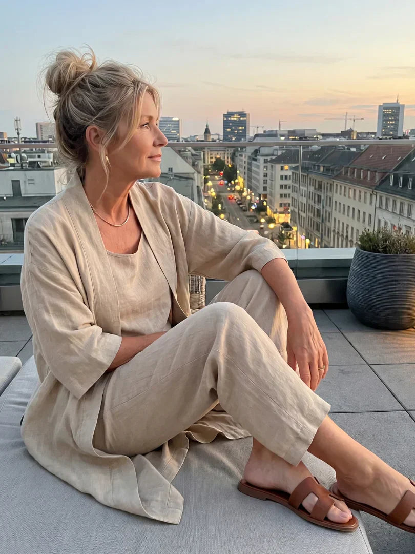 Linnea | Completo Leggero in Lino da Donna