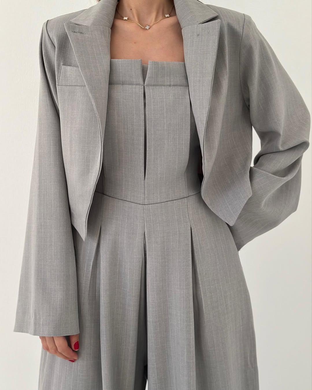 Julia | Set da Donna Bustier e Giacca — Stile Elegante e Tendenza