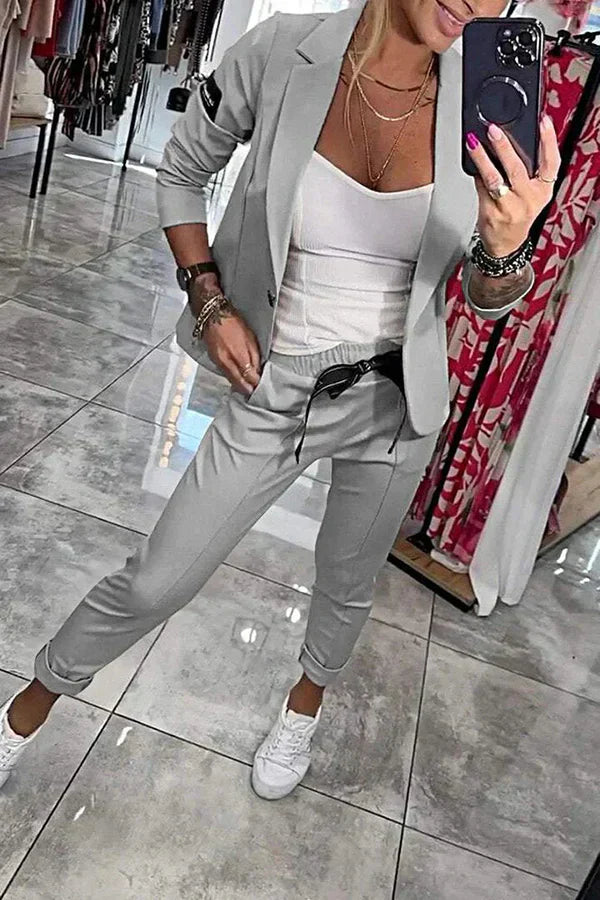 Savannah - Completo sob medida con uma giacca morbida e pantaloni di corrida confortevoli