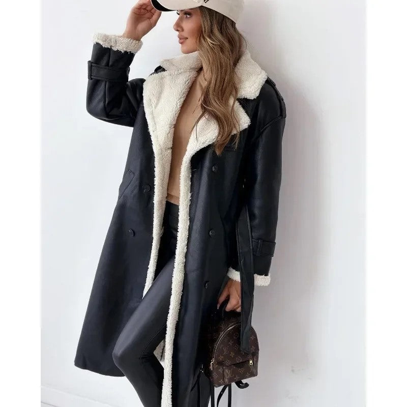 Aline - Cappotto elegante con revers