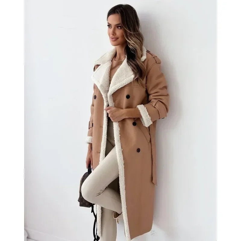 Aline - Cappotto elegante con revers