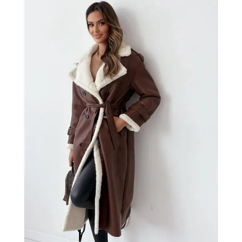 Aline - Cappotto elegante con revers