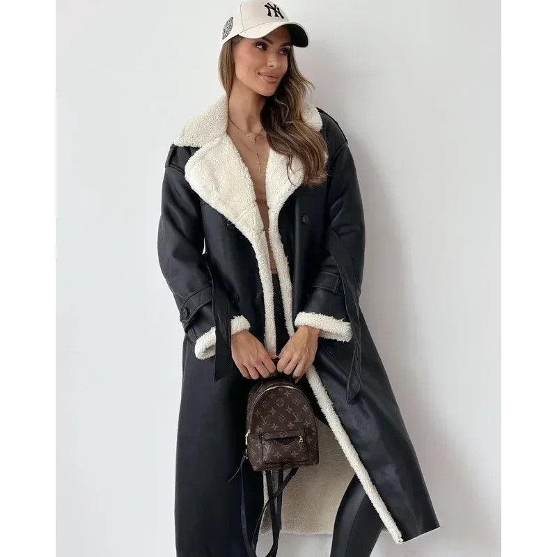 Aline - Cappotto elegante con revers