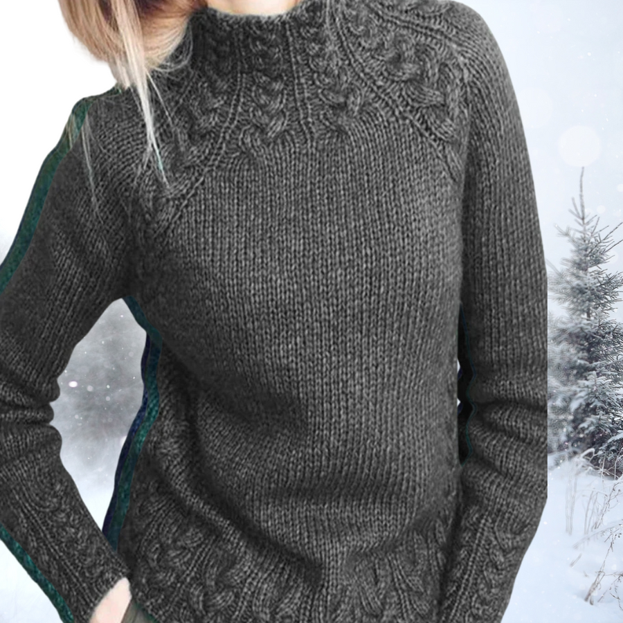 Marijke | Maglione elegante di gola alt
