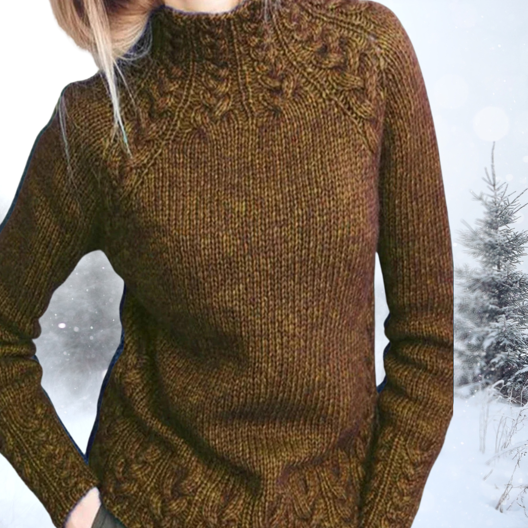 Marijke | Maglione elegante di gola alt