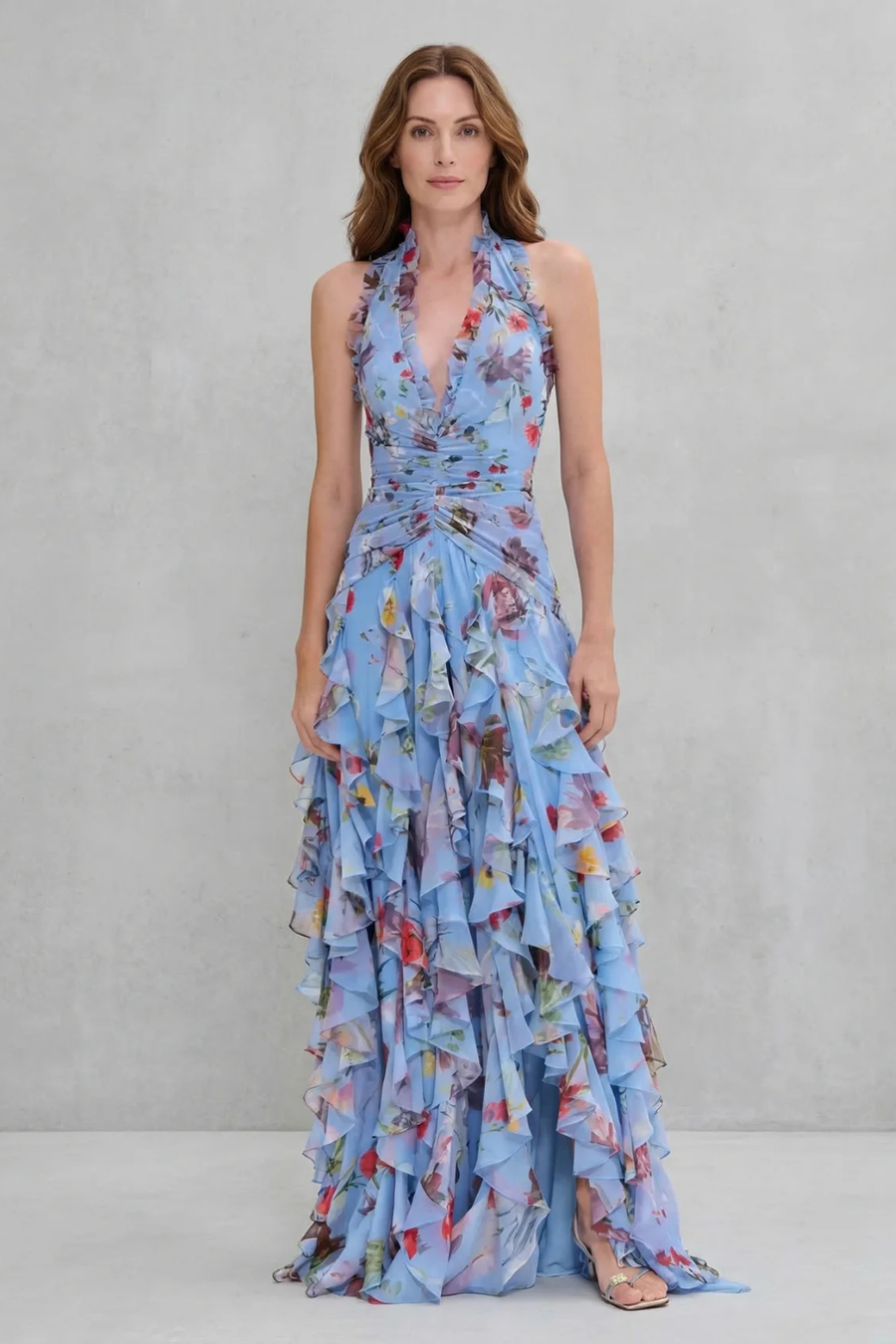Belladina – Vestito di rose romantiche per Donna