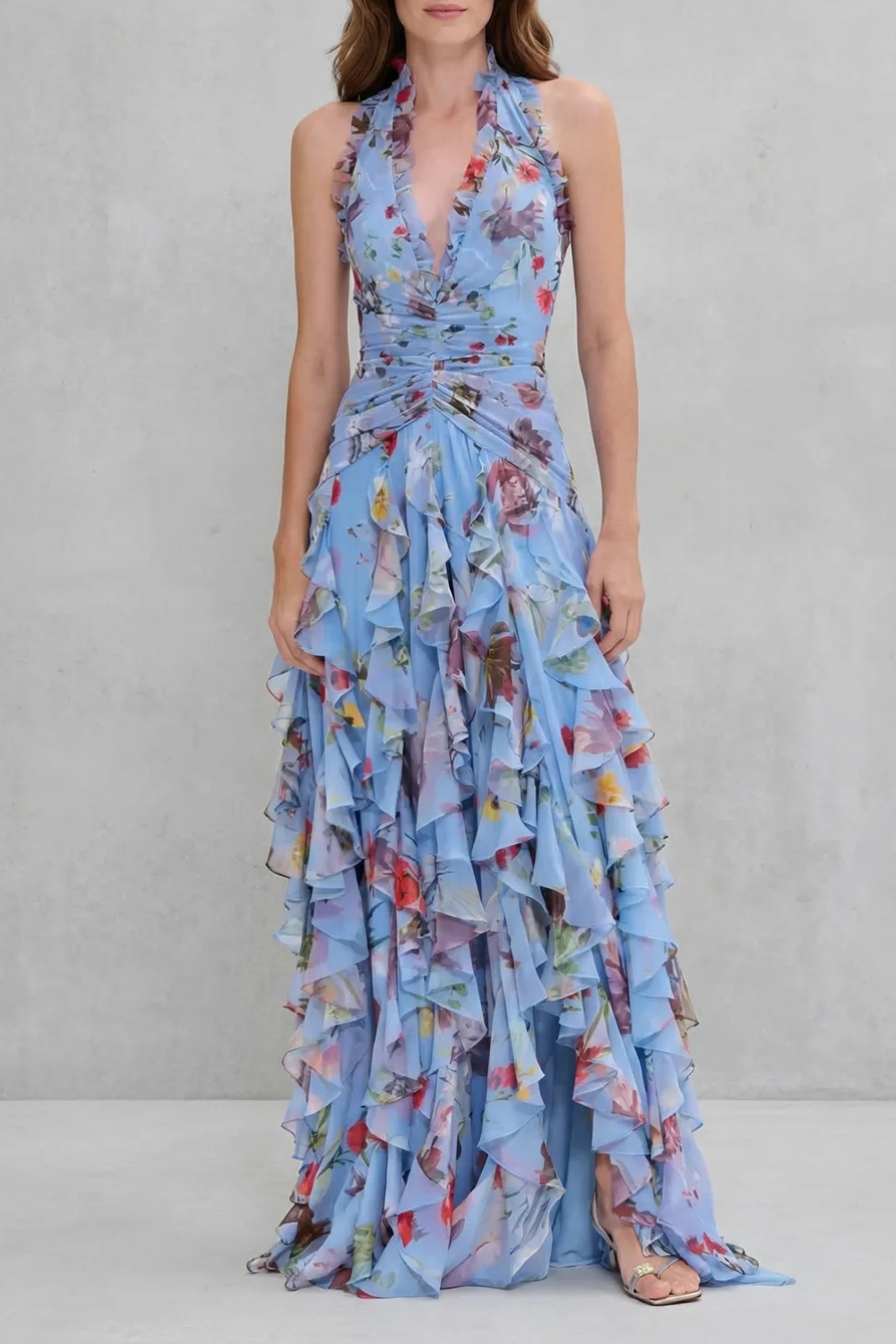 Belladina – Vestito di rose romantiche per Donna