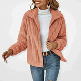 SVEVA™ | Cardigan in Peluche Elegante da Donna