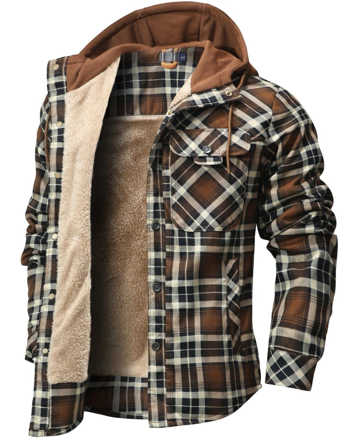 AlpenNord™ | Cappotto in flanella Woodland