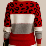 Pasca™ | Maglione in maglia con stampa di oncinha