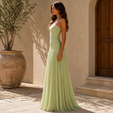 Almudena | Abito Eleganza Sofisticata che Stilizza con Delicatezza da donna