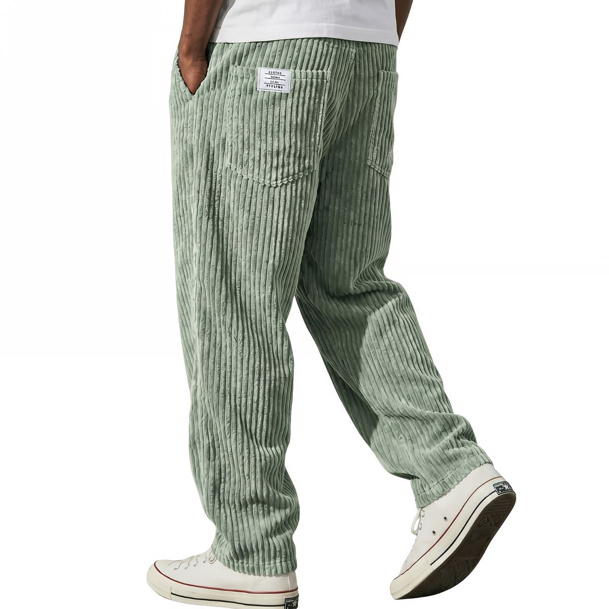 Varel | Pantaloni in velluto a coste con vita elastica per Uomo