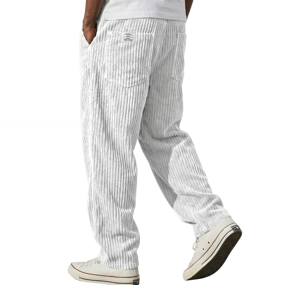 Varel | Pantaloni in velluto a coste con vita elastica per Uomo