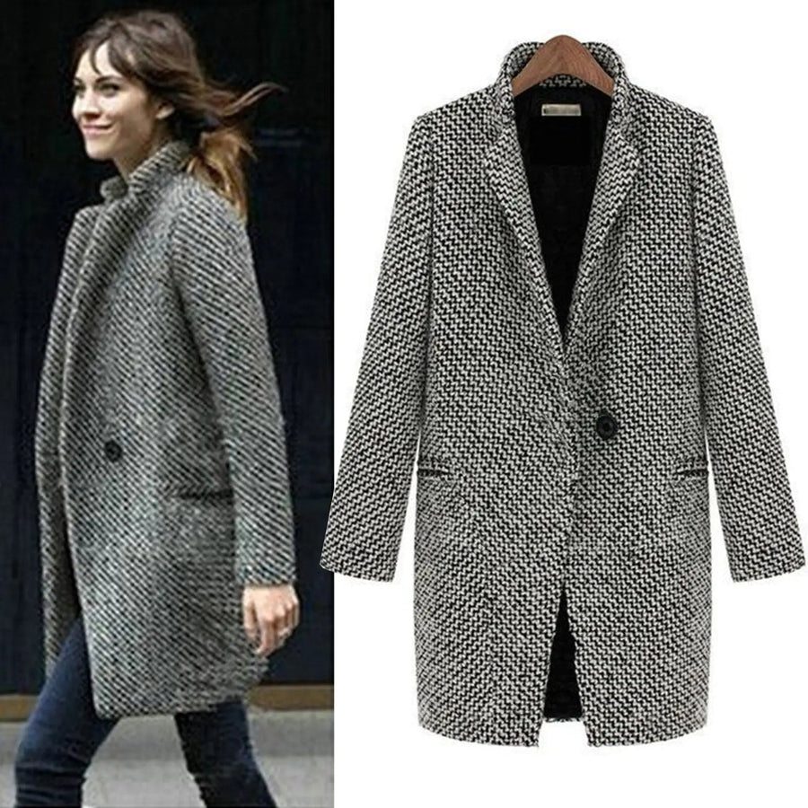 Audrey | Cappotto Midi Lungo da Donna