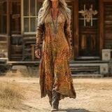 Eliana | Vestito Maxi Bohemien Fluido per Donna