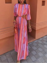 SOLA | Abito elegante con schiena scoperta da donna