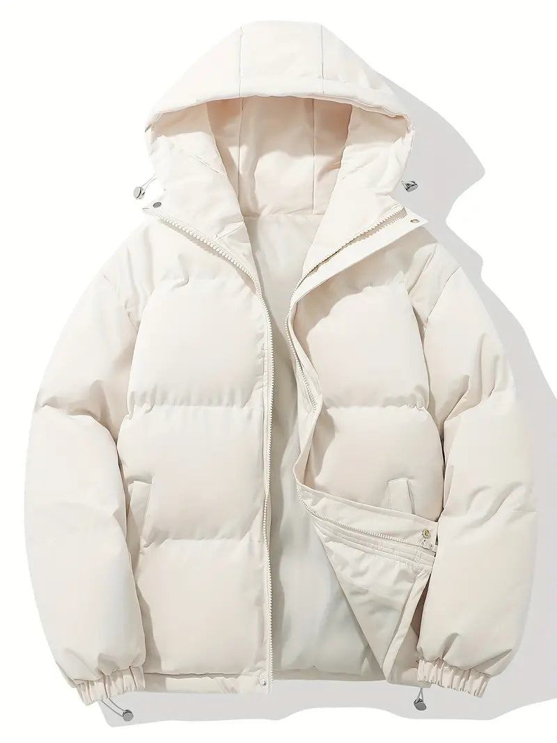 Anna | Cappotto Invernale Foderato con Cappuccio da Donna