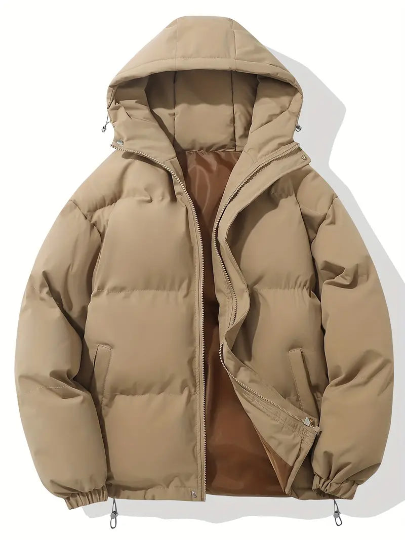 Anna | Cappotto Invernale Foderato con Cappuccio da Donna