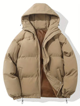 Anna | Cappotto Invernale Foderato con Cappuccio da Donna