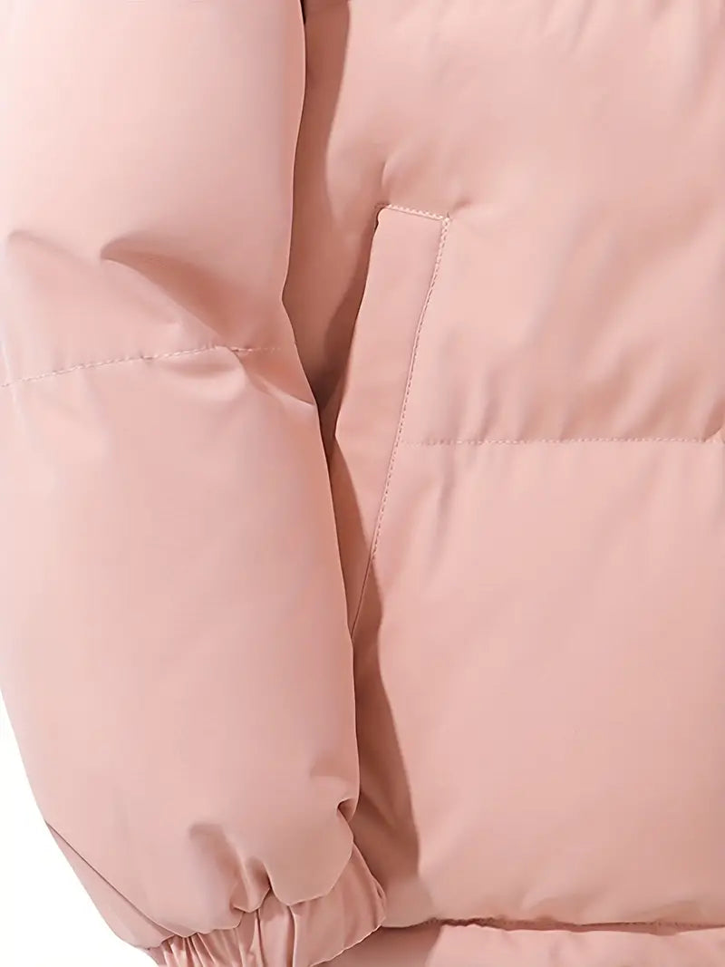 Anna | Cappotto Invernale Foderato con Cappuccio da Donna