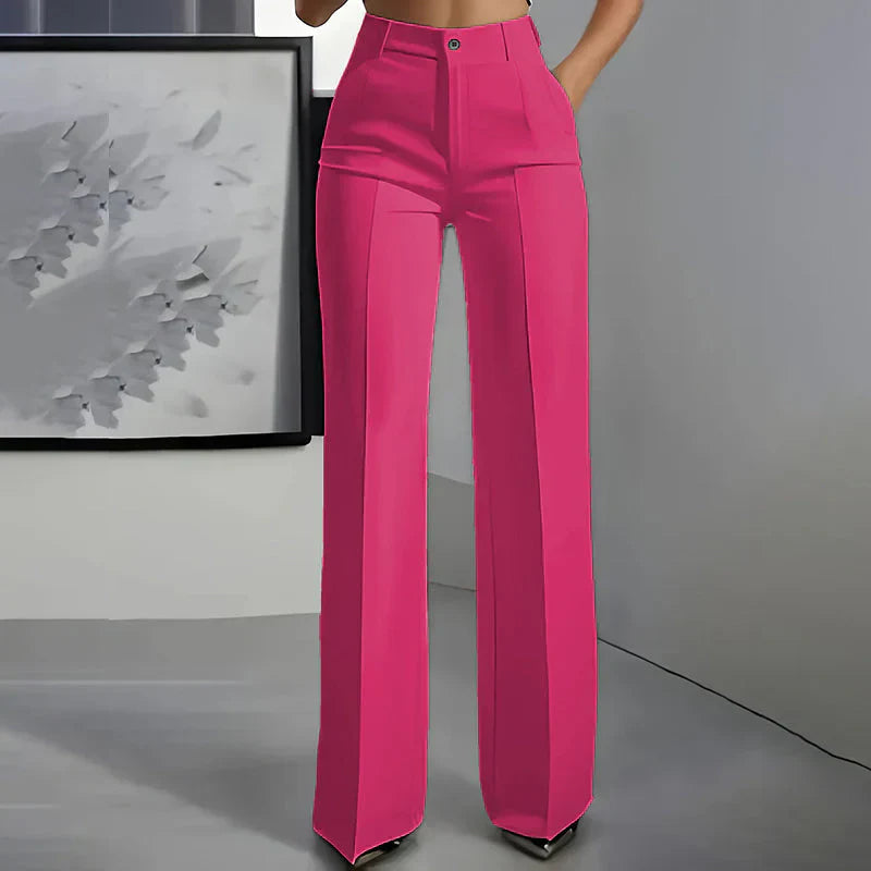 Eddi | Pantaloni eleganti a vita alta dal taglio dritto