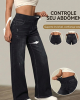 Duna - Pantaloni larghi con controllo addominale da donna