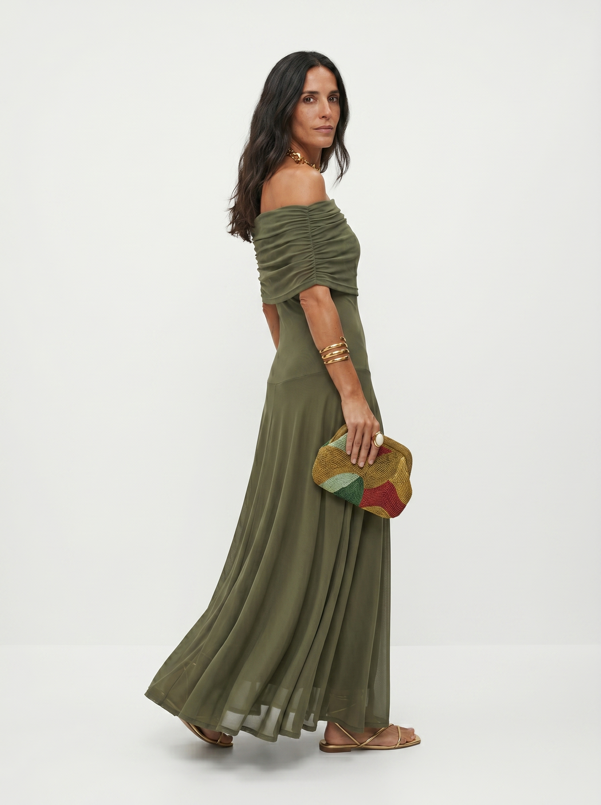Carla | Abito lungo elegante e semplice per donna