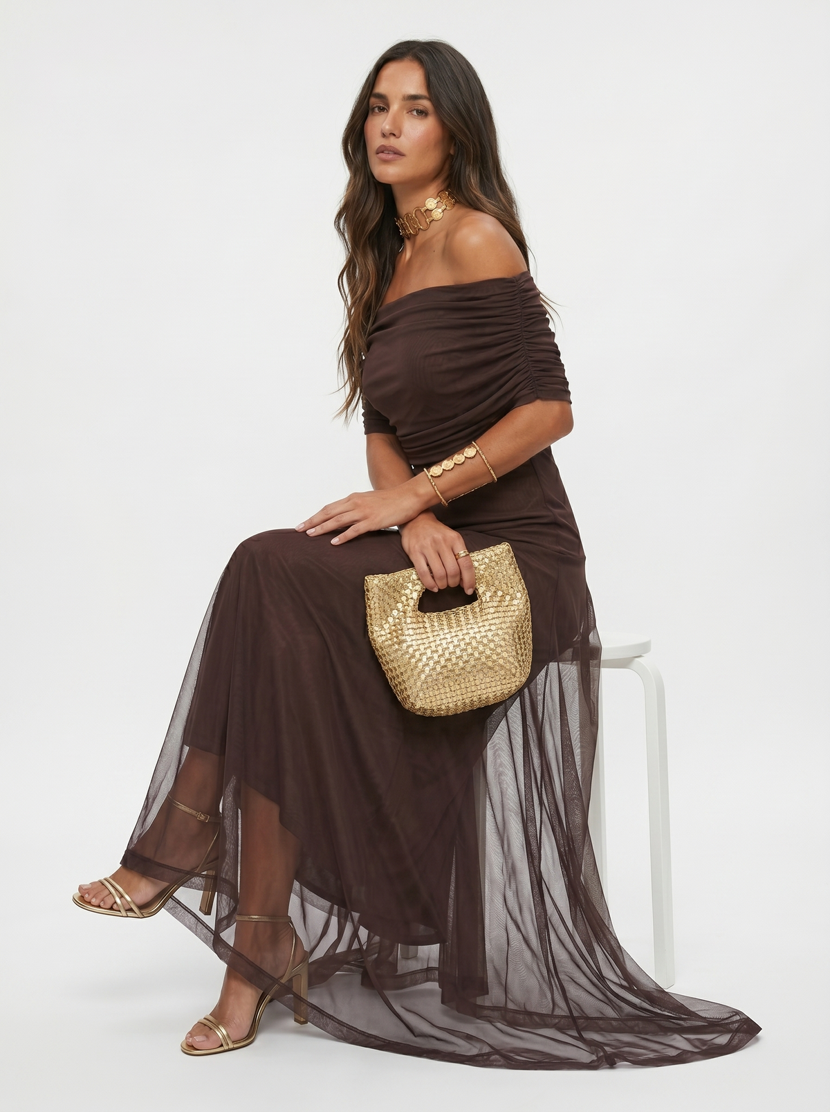 Carla | Abito lungo elegante e semplice per donna