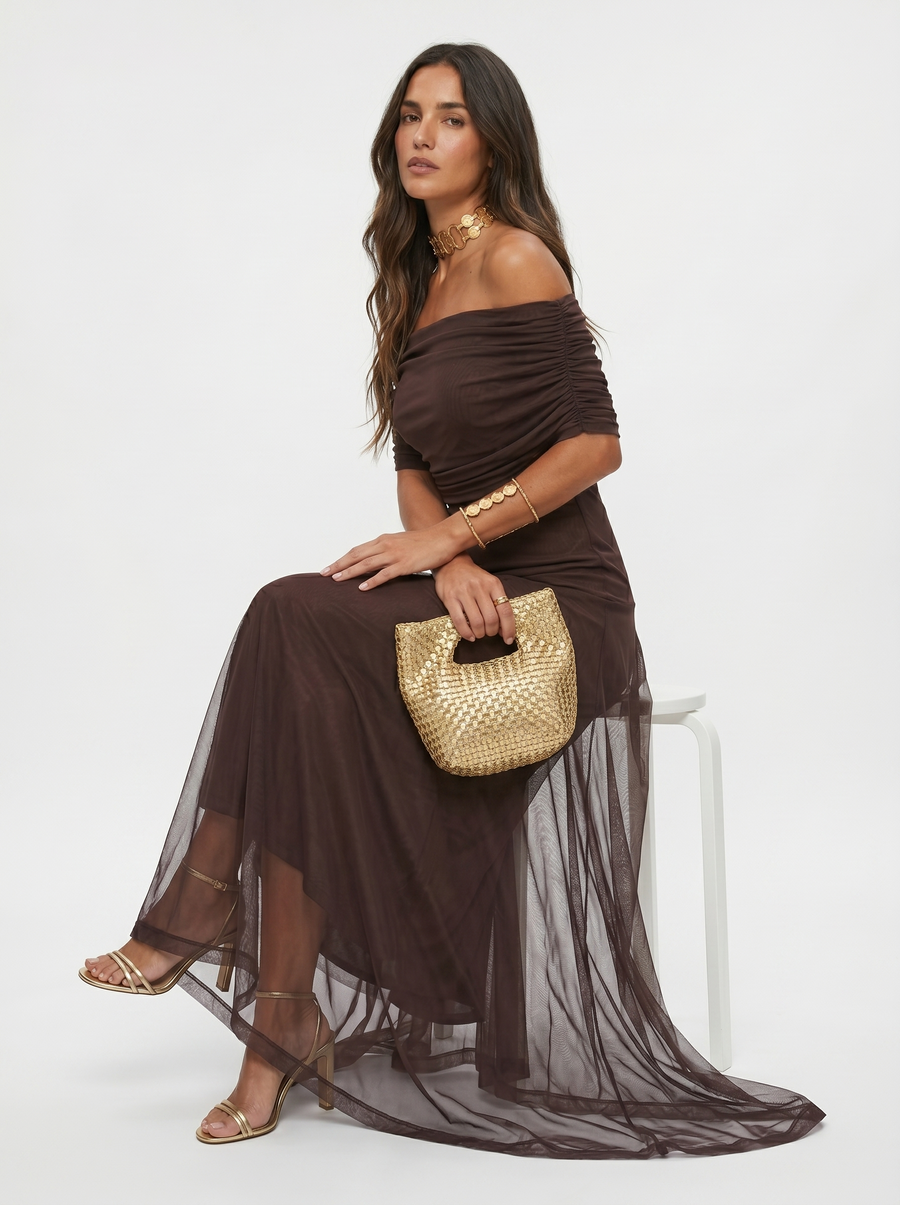 Carla | Abito lungo elegante e semplice per donna