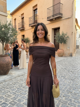 Carla | Abito lungo elegante e semplice per donna