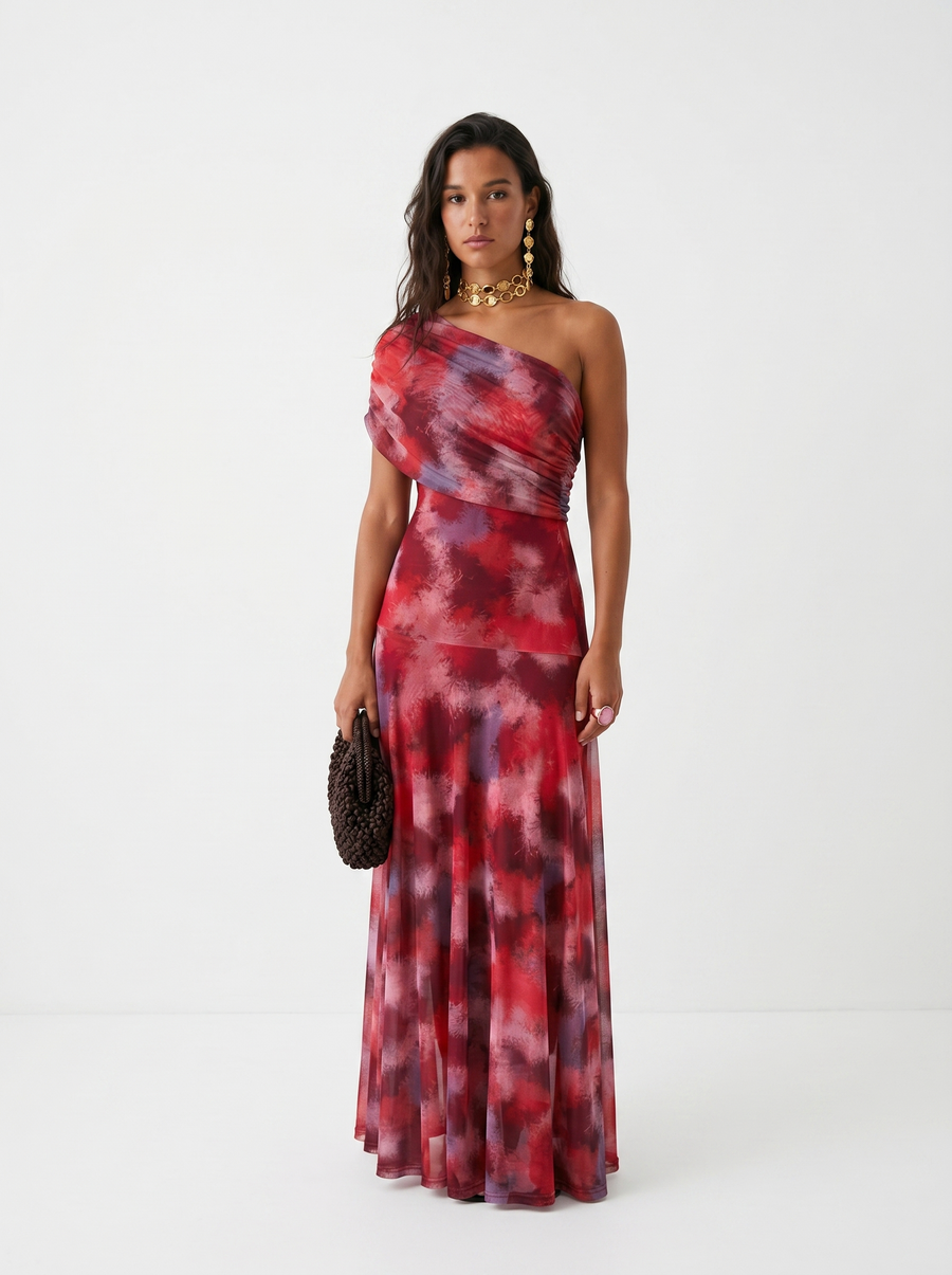 Carla | Abito lungo elegante e semplice per donna
